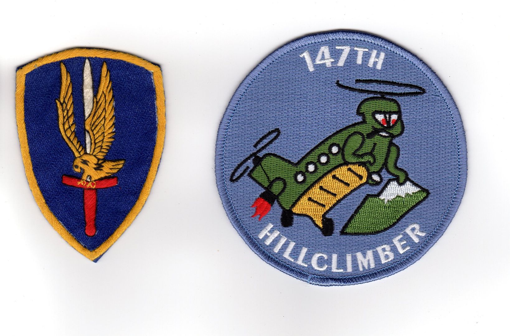 Hillclimber And 1st Aviation Brigade Patches Photo By Falconx101